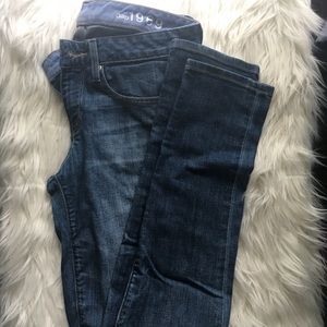 Gap always skinny jeans size 26/2 Long